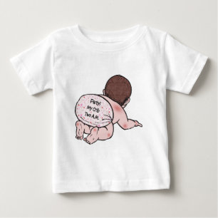 Camiseta De Bebé Fiesta Mi bebé de cuna