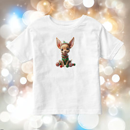 Camiseta De Bebé Fiesta Navidades del grupo Perro Tee de niño