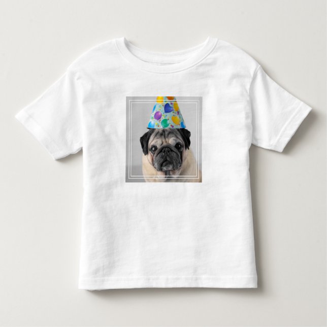 Camiseta De Bebé Fiesta Pug (Anverso)