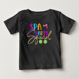 Camiseta De Bebé Fiesta Squad Gracioso Tema De Cumpleaños