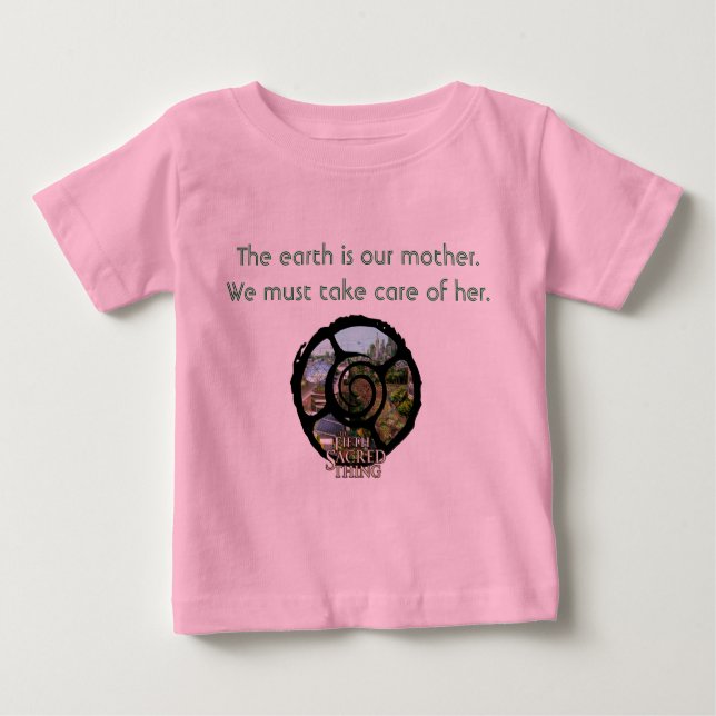 Camiseta De Bebé Fifth Sacred Earth Mother (Anverso)