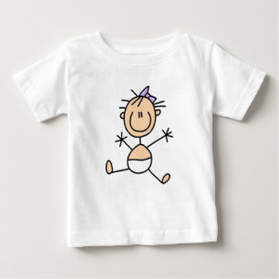 Camiseta De Bebé Figura de Baby Stick