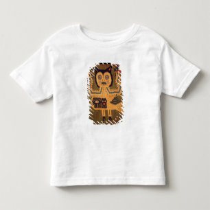 Camiseta De Bebé Figura de lana de un jaguar, cultura de Paracas