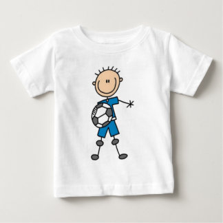 Camiseta De Bebé Figura de palo de fútbol