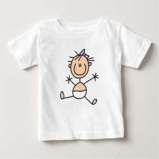 Camiseta De Bebé Figura de pegamento para bebés