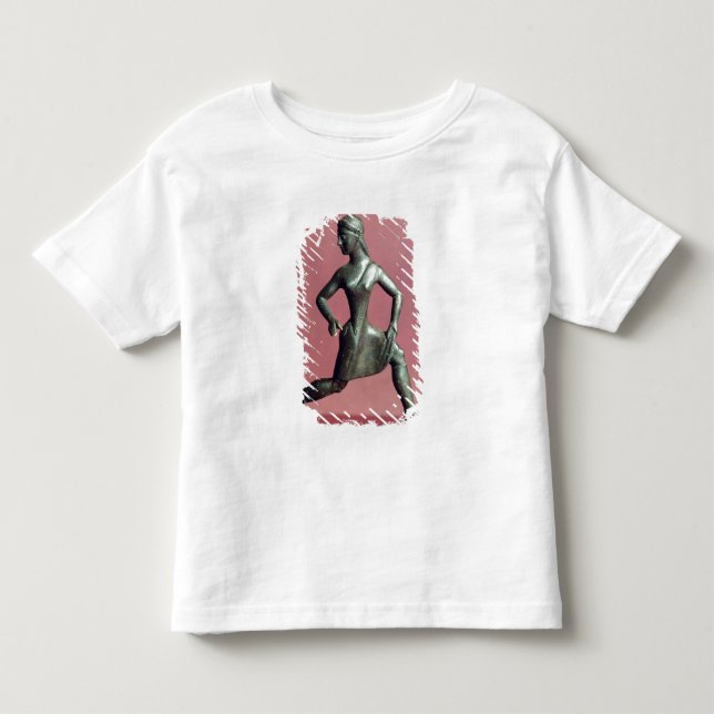 Camiseta De Bebé Figura de un chica corriendo, (Anverso)