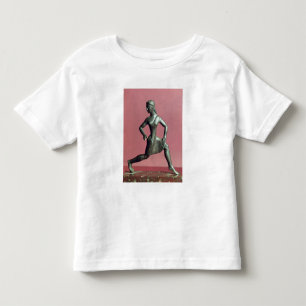 Camiseta De Bebé Figura de un chica corriendo,