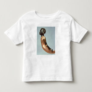 Camiseta De Bebé Figura de un hombre africano desde el final de