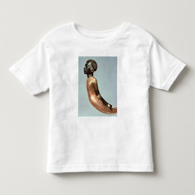 Camiseta De Bebé Figura de un hombre africano desde el final de (Anverso)