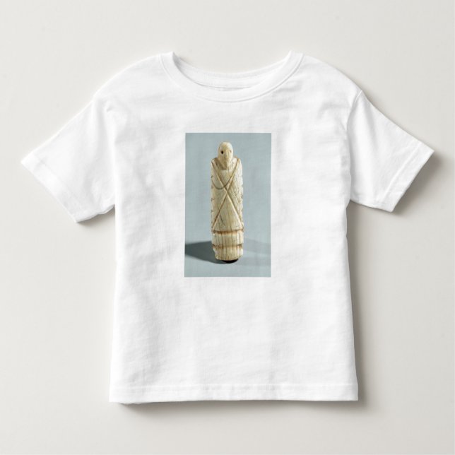 Camiseta De Bebé Figura de un hombre barbudo (marfil de elefante) (Anverso)