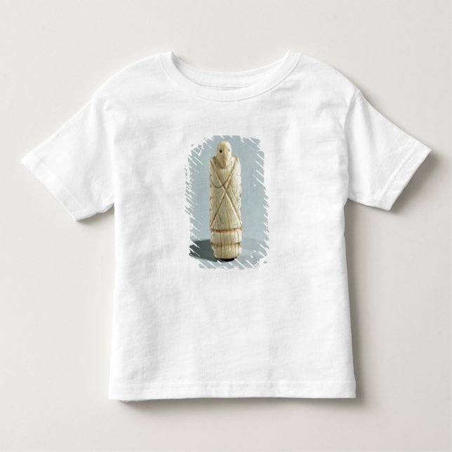 Camiseta De Bebé Figura de un hombre barbudo (marfil de elefante) (Anverso)