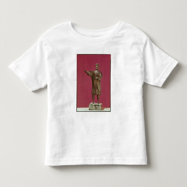 Camiseta De Bebé Figura de un hombre con un sagum (Anverso)