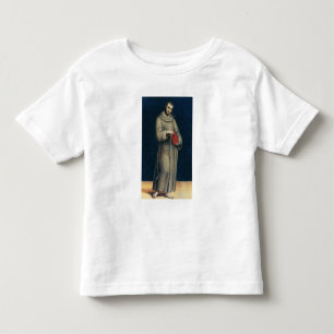 Camiseta De Bebé Figura de un monje franciscano