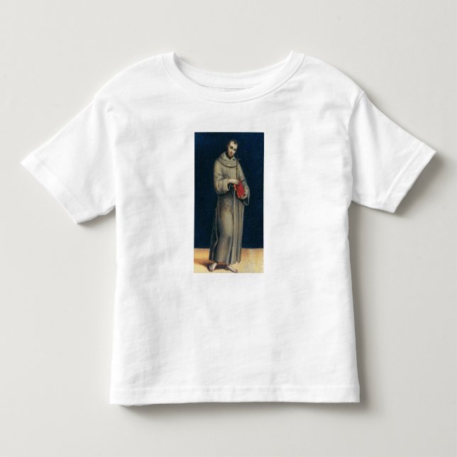 Camiseta De Bebé Figura de un monje franciscano (Anverso)