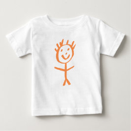 Camiseta De Bebé figura humana