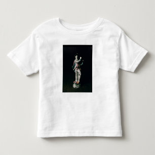 Camiseta De Bebé Figura inferior de un niño jugando un triángulo