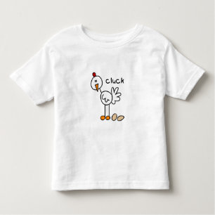 Camiseta De Bebé Figura pollo del palillo