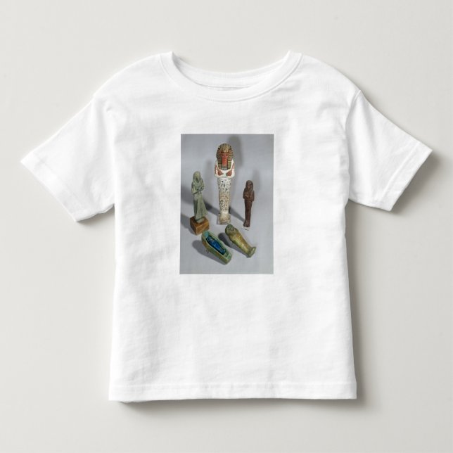 Camiseta De Bebé Figuras de Ushabti (Anverso)