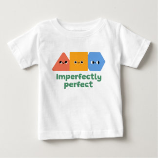 Camiseta De Bebé Figuras Emocionales Coloreadas