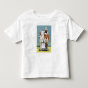 Camiseta De Bebé Figurilla de Amenophis IV y de Nefertiti