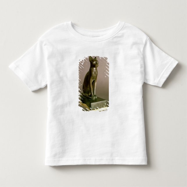 Camiseta De Bebé Figurilla de un gato que representa a la diosa (Anverso)