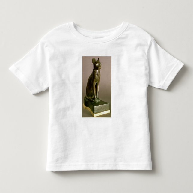 Camiseta De Bebé Figurilla de un gato que representa a la diosa (Anverso)