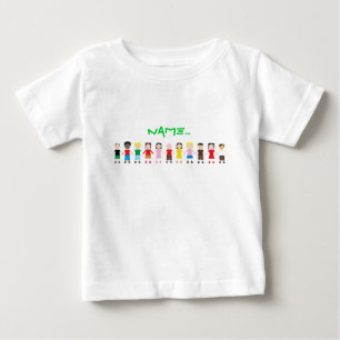 Camiseta De Bebé Fila de niños