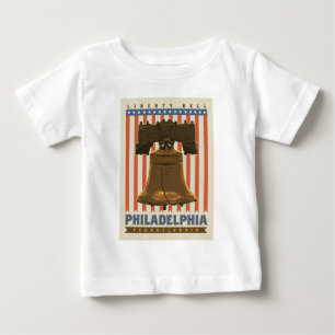 Camiseta De Bebé Filadelfia Liberty Bell