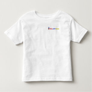 Camiseta De Bebé FilAm, Filipinas mezcladas y bandera de los