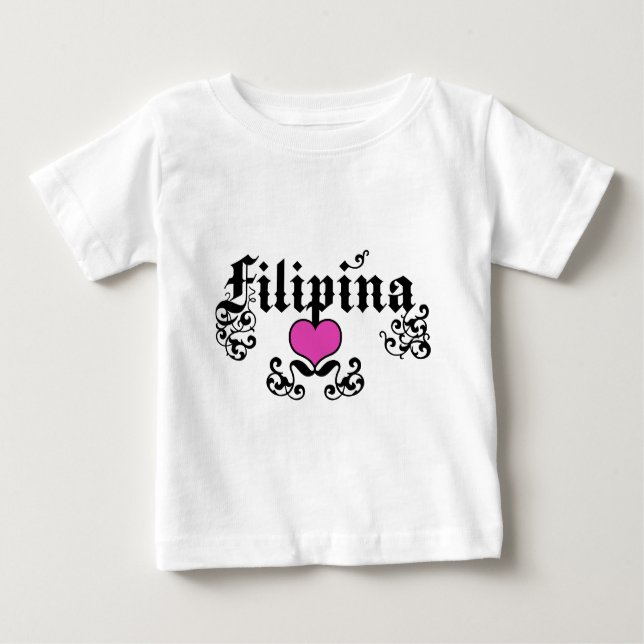 Camiseta De Bebé Filipina (Anverso)