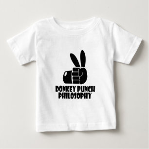 Camiseta De Bebé Filosofía del sacador del burro
