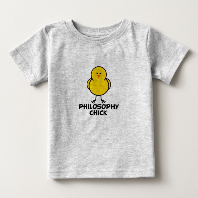 Camiseta De Bebé Filosofía y martillo (Anverso)