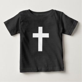Camiseta De Bebé final white cross