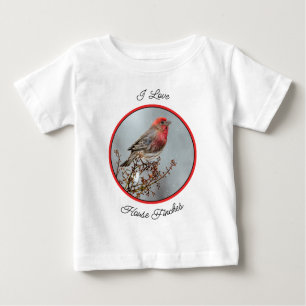 Camiseta De Bebé Finca de casa en nieve - Fotografía original