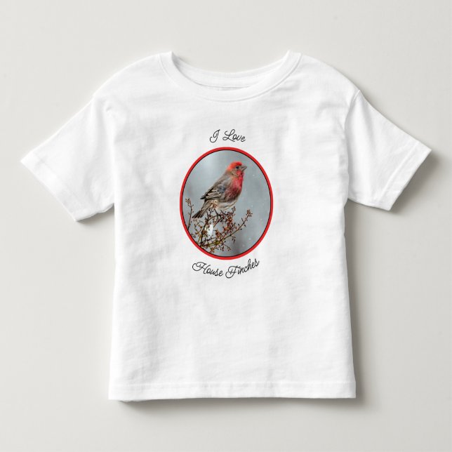 Camiseta De Bebé Finca de casa en nieve - Fotografía original (Anverso)