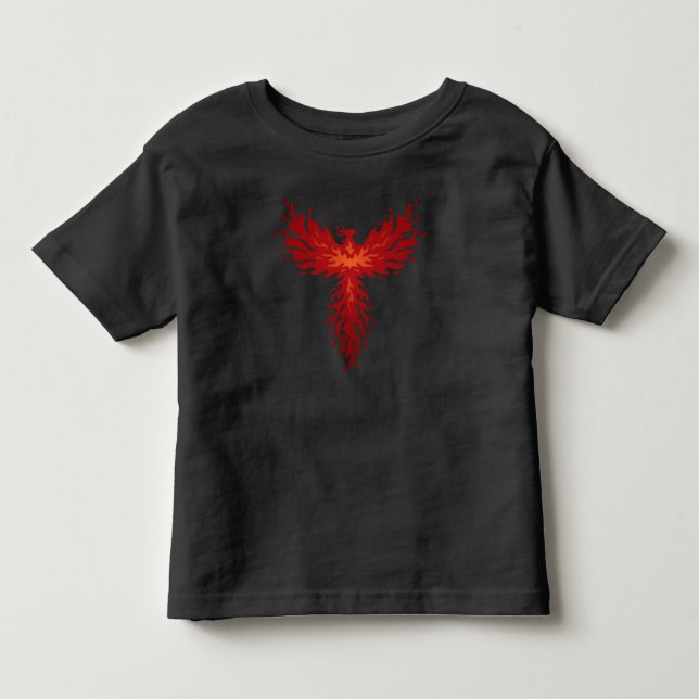 Camiseta De Bebé Fire Phoenix T-Shirt (Anverso)