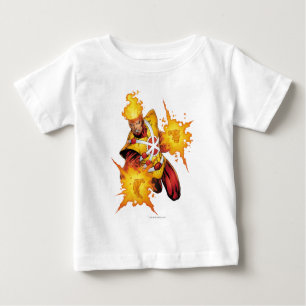Camiseta De Bebé Firestorm Punch