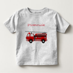 Camiseta De Bebé Firetruck para los niños