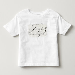 Camiseta De Bebé Firma de Florence Nightingale