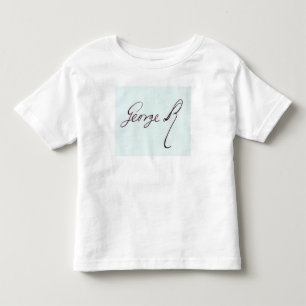 Camiseta De Bebé Firma de George II