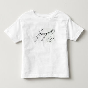 Camiseta De Bebé Firma de George IV