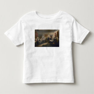 Camiseta De Bebé Firma de la Declaración de Independencia, 4 de jul
