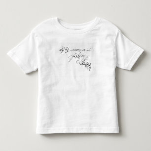 Camiseta De Bebé Firma de Lady Jane Gray