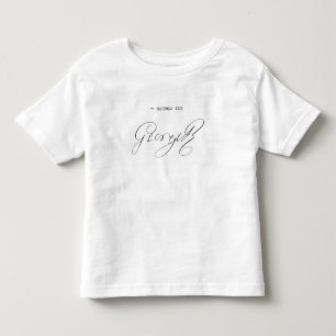 Camiseta De Bebé Firma de rey George III