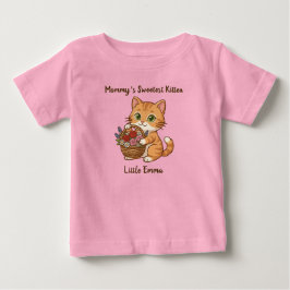Camiseta De Bebé First Mother's Day Ginger Cat: Baby Bodysuit