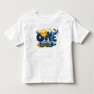 Camiseta De Bebé First Trip Around the Sun First Birthday