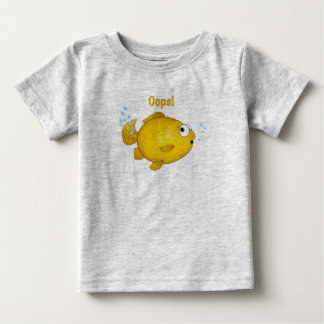 Camiseta De Bebé ¡Fish Oops!