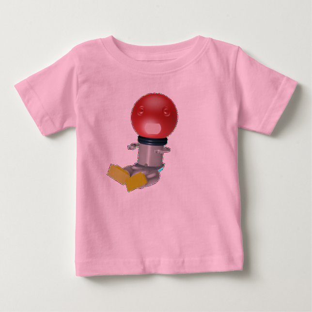 Camiseta De Bebé FIZ, El Robot (Anverso)
