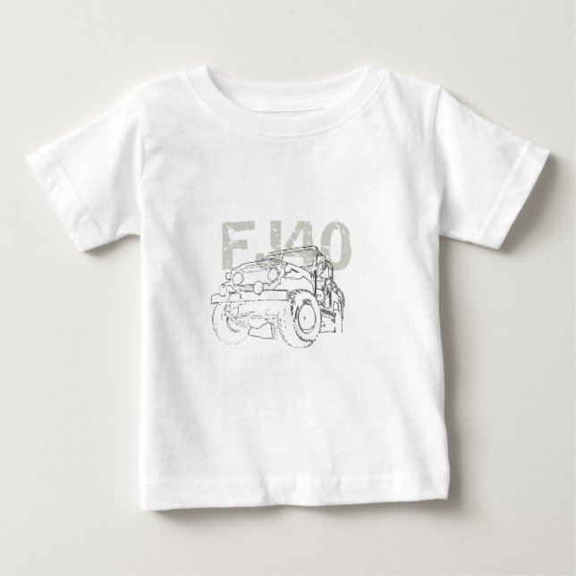 Camiseta De Bebé FJ40 romano (Anverso)
