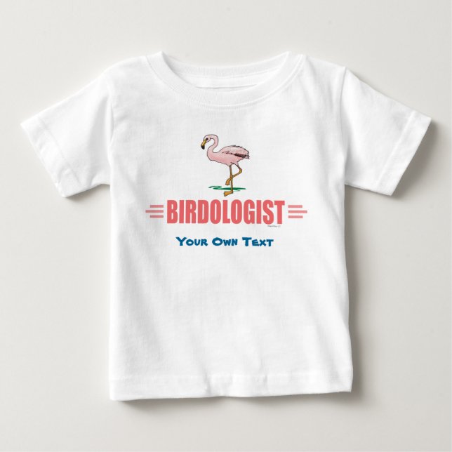 Camiseta De Bebé Flamenco Divertido (Anverso)